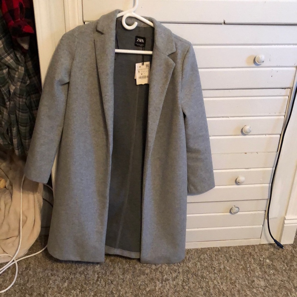 Zara dress coat